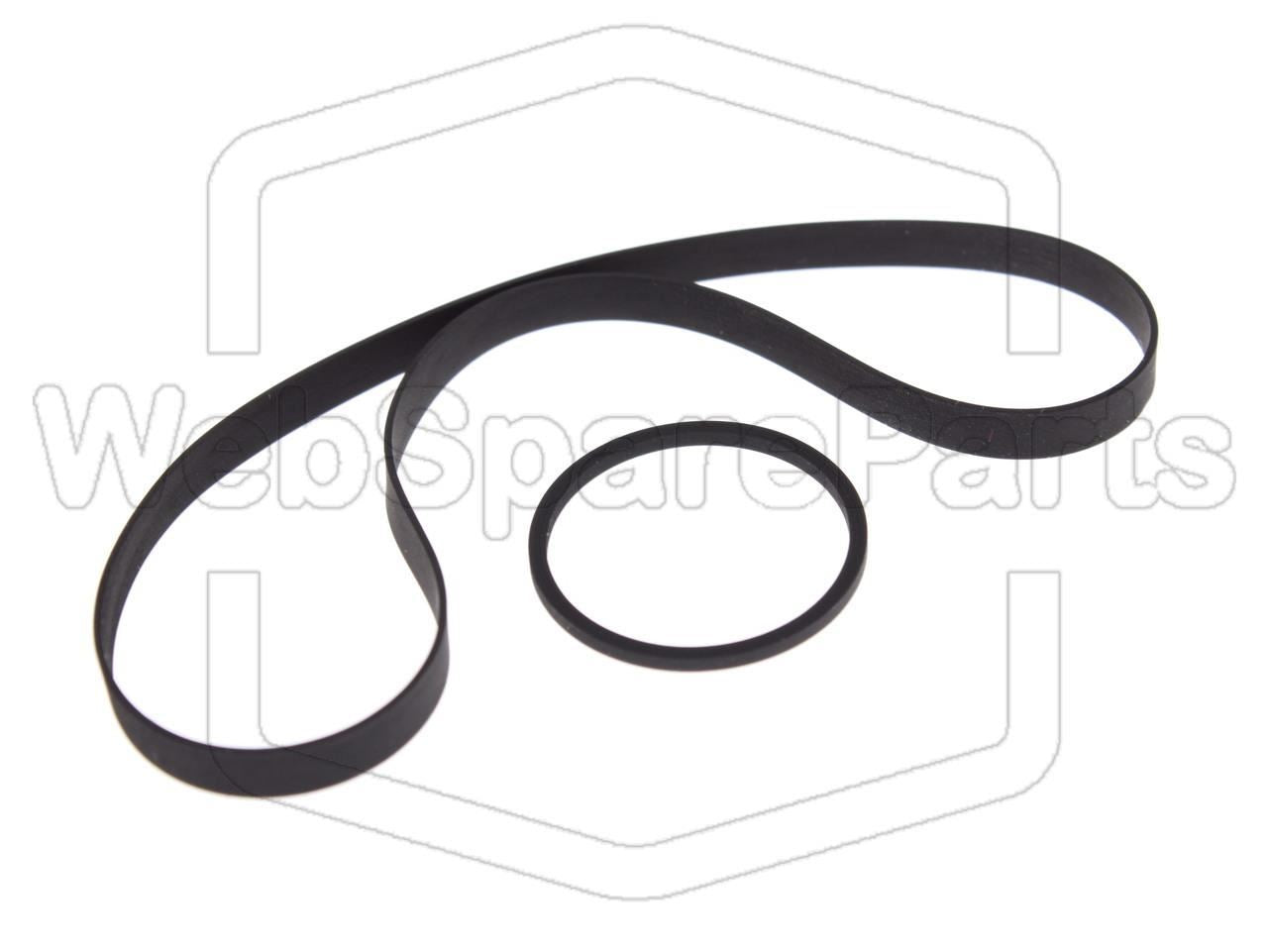 Riemenset snaarset voor CD en cassettedeck Marantz PMD-351 CD