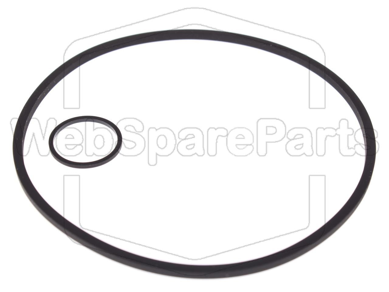 Riemenset snaarset voor DVD VCR combinatie Samsung DVD-VR357