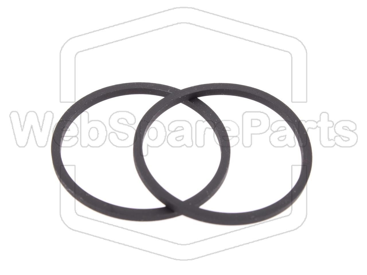 Riemenset snaarset voor CD speler Mitsubishi DP-603