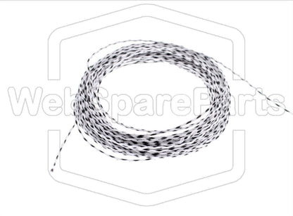 Tonearm drive cord stringing for turntable Sony PS-FL77