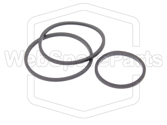 Riemenset snaarset voor CD speler Sony HCD-S550, DAV-S550