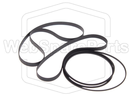 Snarenkit voor dubbel cassettedeck Kenwood KX-66CW