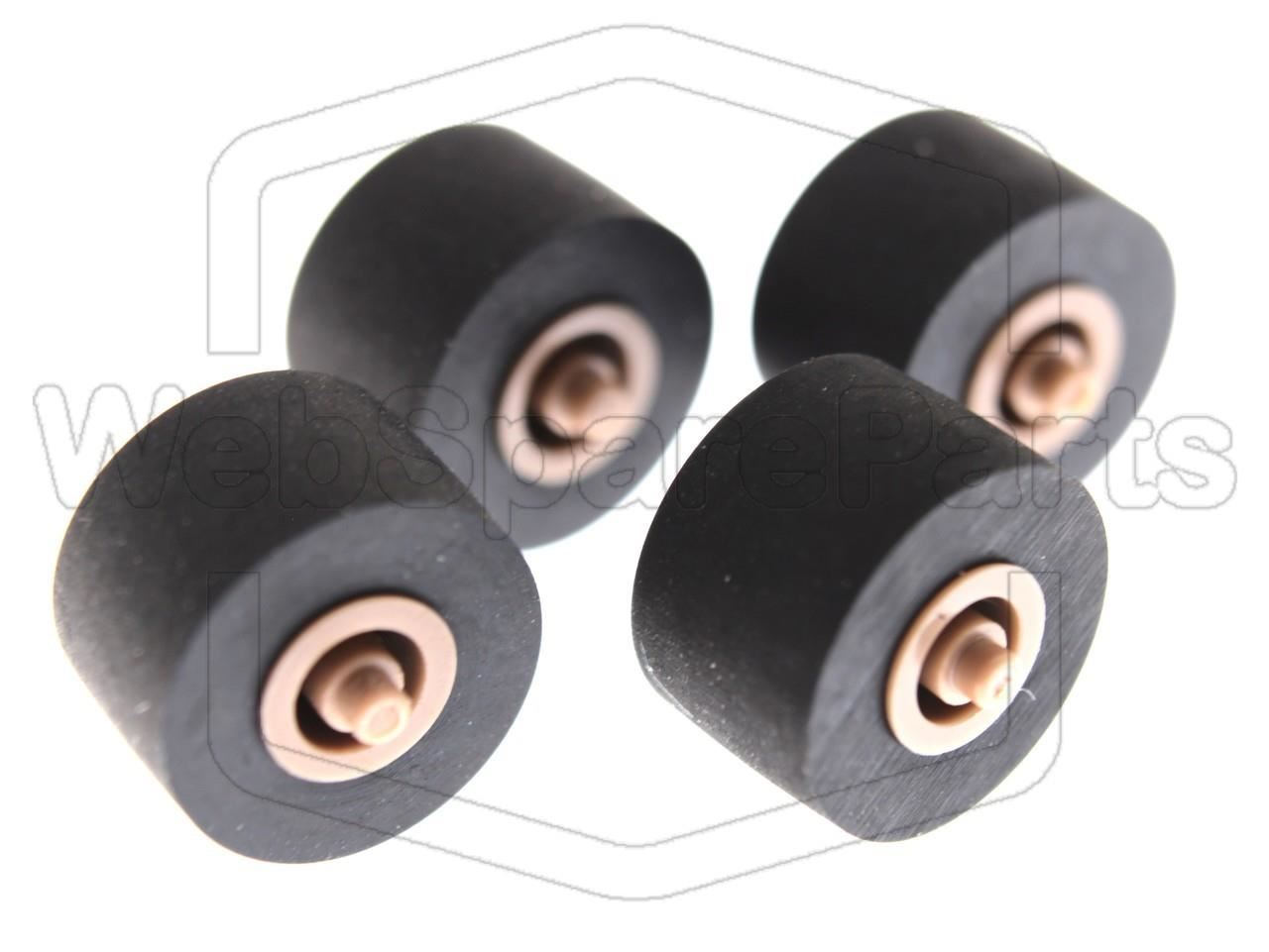 Aandrukrollen voor dubbel cassettedeck Pioneer CT-W603R