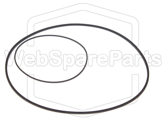 Snarenkit voor cassettedeck Kenwood KX-700