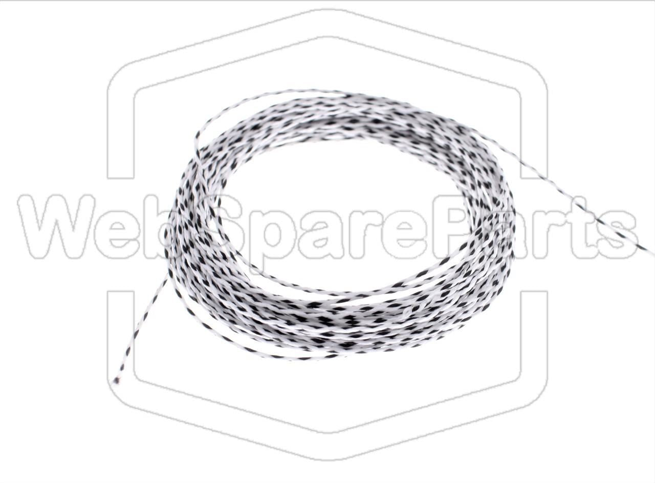 Tonearm drive cord stringing for turntable Sony PS-LX57
