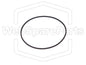 Capstan snaar voor cassetterecorder Panasonic RQ-L315
