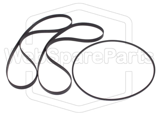 Snarenkit voor dubbel cassettedeck Kenwood KX-770W